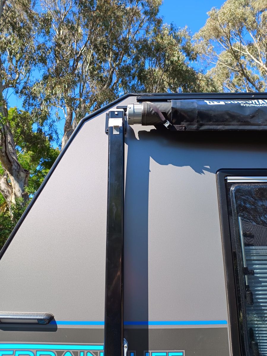 RVSunshades Caravan Awning Protector Cover for 20ft Awning (19'4" WHITE)