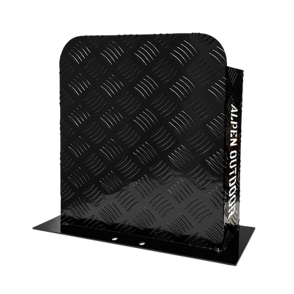 Diesel Heater Fuel Tank Protector Cover Drawbar Mount 2mm Aluminium Double Side 10/15L L/R Black YS