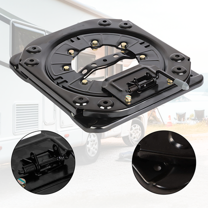 Heavy-duty Car Swivel Seat Base Turntable 360 Degree Rotatable Swivel Stool RV Camper Boat Bus MPV 4 Gear YS