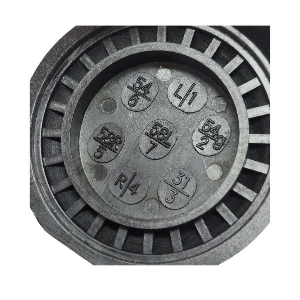 7 pin round socket connector