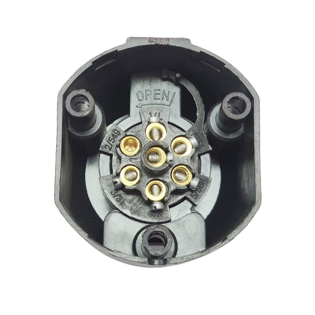 7 pin round socket connector