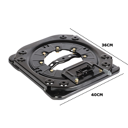 Heavy-duty Car Swivel Seat Base Turntable 360 Degree Rotatable Swivel Stool RV Camper Boat Bus MPV 4 Gear YS