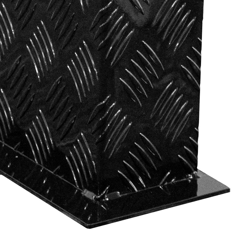 Diesel Heater Fuel Tank Protector Cover Drawbar Mount 2mm Aluminium Double Side 10/15L L/R Black YS