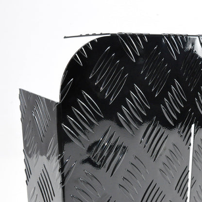 Heater Diesel Tank Protector Cover Drawbar Mount 2mm Thickness Aluminium Suit 10L 15L Fuel Tank (LEFT) Black YS