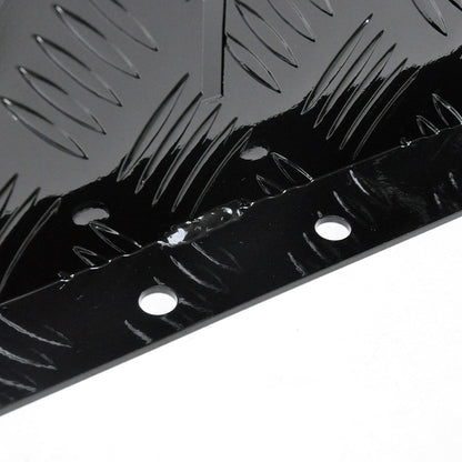 Diesel Heater Fuel Tank Protector Cover Drawbar Mount 2mm Aluminium Double Side 10/15L L/R Black YS