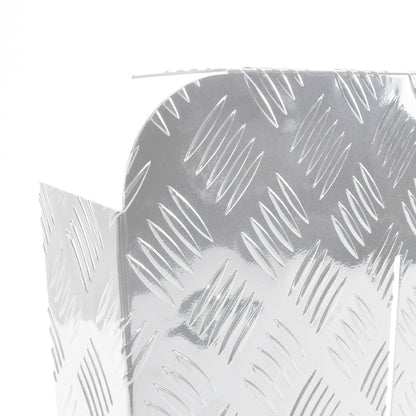 Heater Diesel Tank Protector Cover Drawbar Mount 2mm Thickness Aluminium Suit 10L 15L Fuel Tank (LEFT) Silver YS