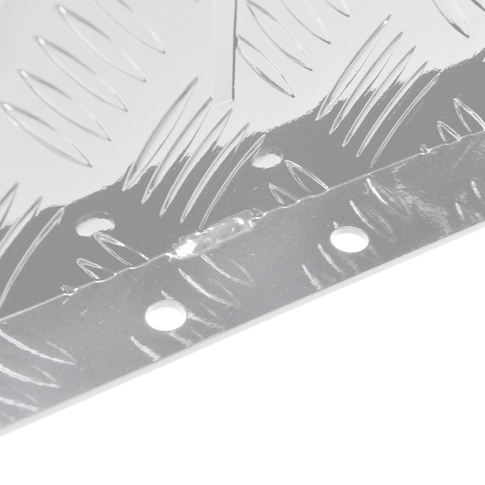 Heater Diesel Tank Protector Cover Drawbar Mount 2mm Thickness Aluminium Suit 10L 15L Fuel Tank (LEFT) Silver YS