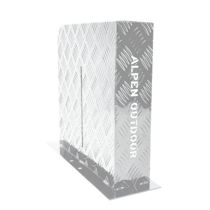 Heater Diesel Tank Protector Cover Drawbar Mount 2mm Thickness Aluminium Suit 10L 15L Fuel Tank (LEFT) Silver YS