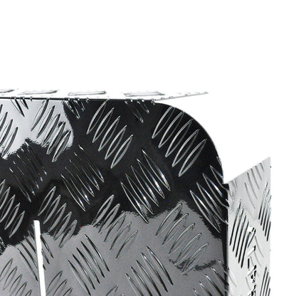 Heater Diesel Tank Protector Cover Drawbar Mount 2mm Thickness Aluminium Suit 10L 15L Fuel Tank (RIGHT) Black YS