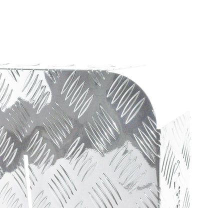 Heater Diesel Tank Protector Cover Drawbar Mount 2mm Thickness Aluminium Suit 10L 15L Fuel Tank (RIGHT) Silver YS