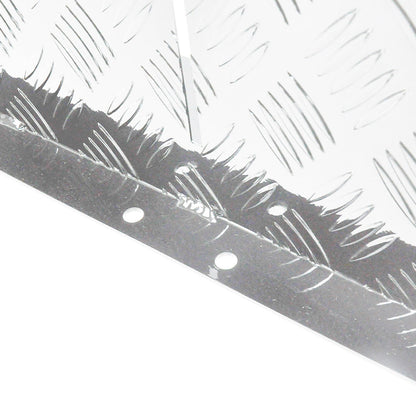 Heater Diesel Tank Protector Cover Drawbar Mount 2mm Thickness Aluminium Suit 10L 15L Fuel Tank (RIGHT) Silver YS