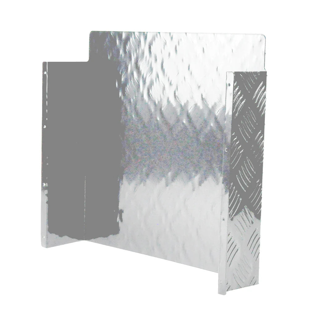 Diesel Heater Fuel Tank Protector Cover 2mm Aluminium 10L 15L Silver YS