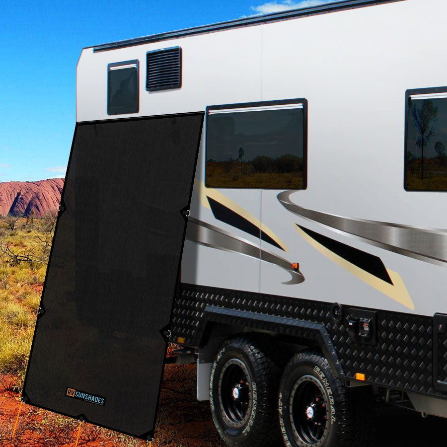 Caravan Fridge Shade Screen