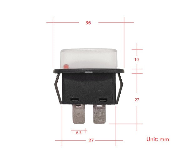 Fuse Holder Dimensions