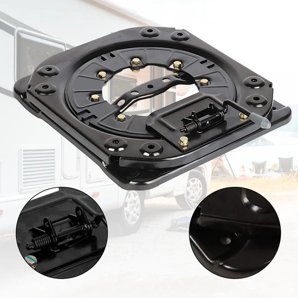 Heavy-duty Car Swivel Seat Base Turntable 360 Degree Rotatable Swivel Stool RV Camper Boat Bus MPV 4 Gear YS