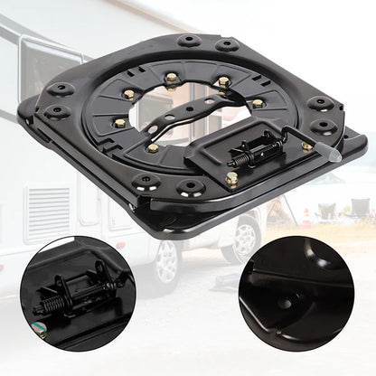 Heavy-duty Car Swivel Seat Base Turntable 360 Degree Rotatable Swivel Stool RV Camper Boat Bus MPV 4 Gear YS