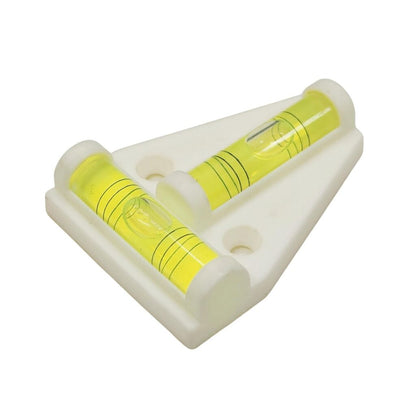 2X T Level Bubble Level T-type Spirit Level Mini Two-Ways RVs Furniture Camera