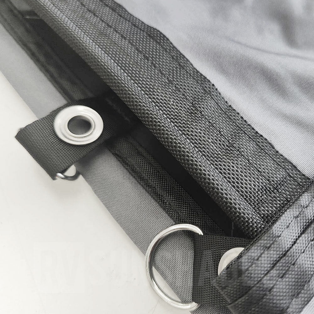 Waterproof screen caravan awning