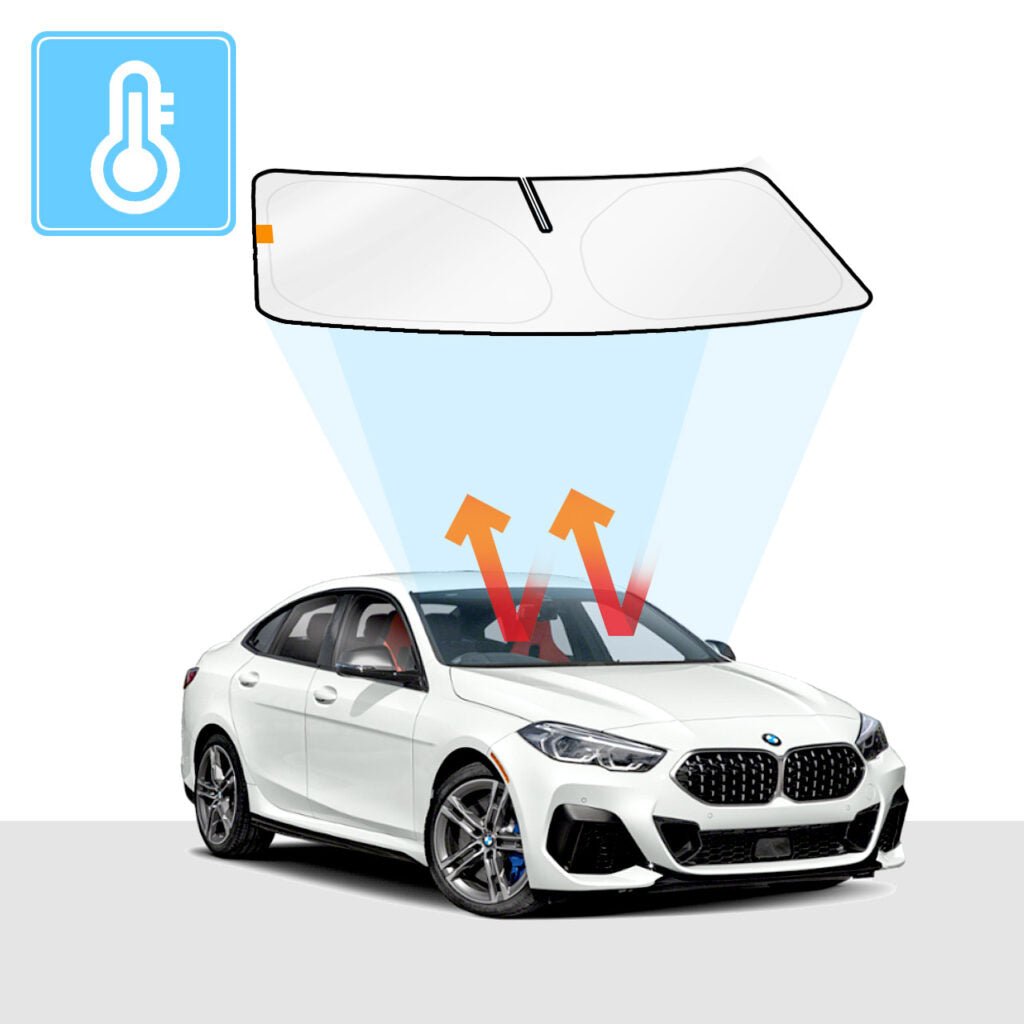 BMW 4 series F32 windshield sun shade