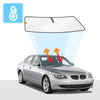 BMW 5 series E60 windshield sun shade