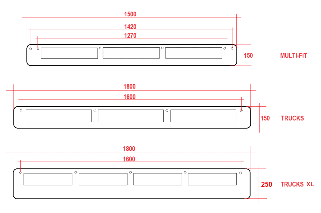dash car shade dimension