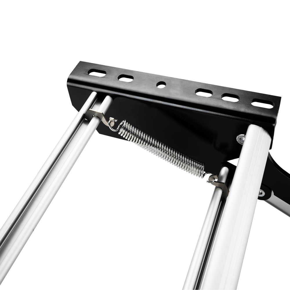 Caravan Aluminum Steps Double Step Pull Out 12V LED Light YS