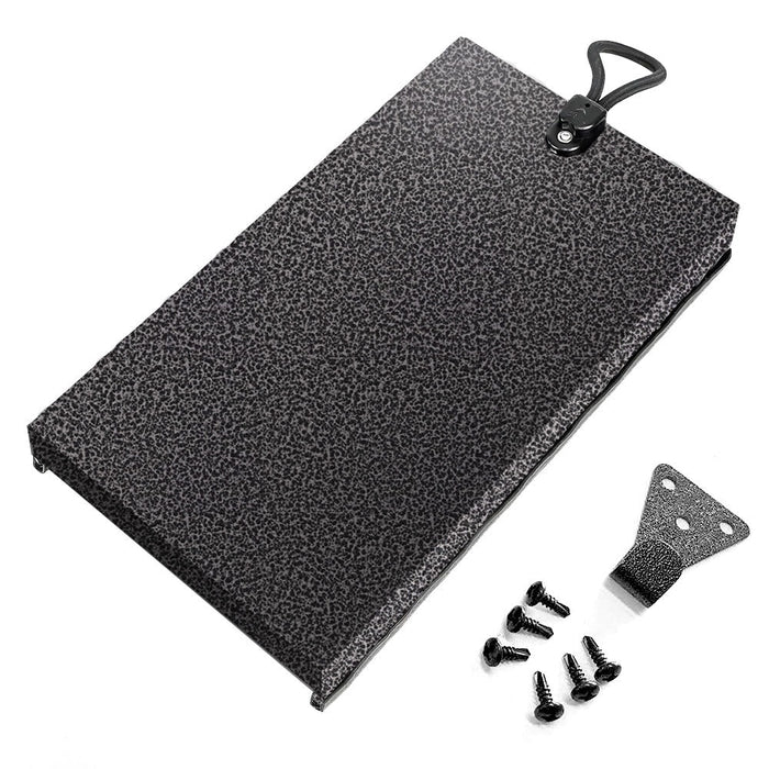 Cowl Cover For Truma Aluminum Flat Plate 2mm Hammertone Black 27x15x4cm (FP)