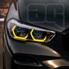 CSL Yellow DRL BMW X5 G05 X6 G06 [Laser Light] Daytime Running Light Conversion Chip With Base
