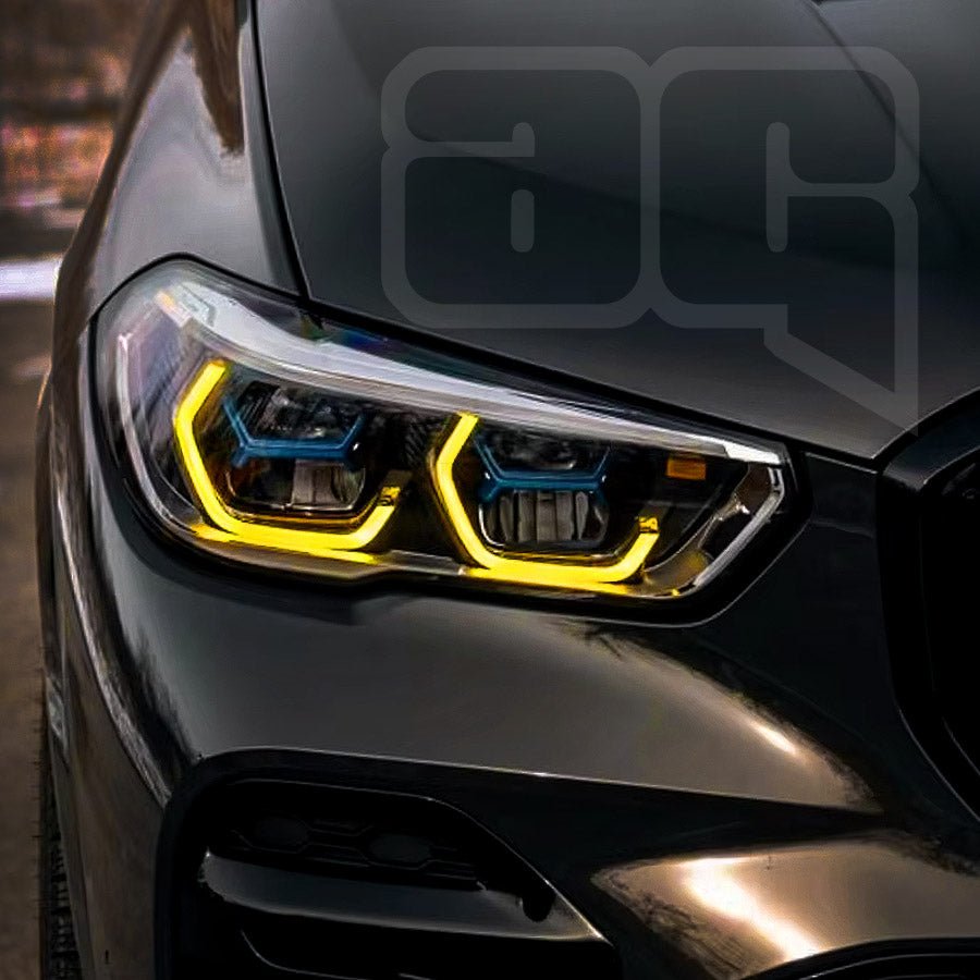 CSL Yellow DRL BMW X5 G05 X6 G06 [Laser Light] Daytime Running Light Conversion Chip With Base