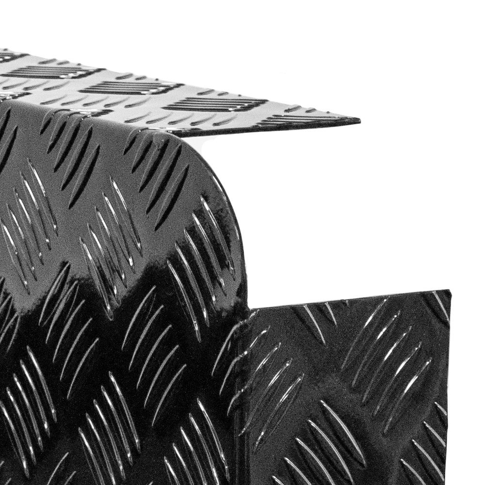 Diesel Heater Fuel Tank Protector Cover Drawbar Mount 2mm Aluminium Double Side 10/15L L/R Black YS