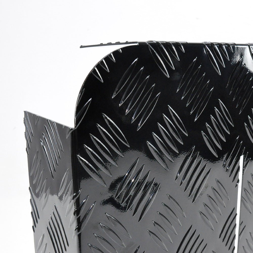 Diesel Heater Fuel Tank Protector Cover Drawbar Mount 2mm Aluminium Double Side 10/15L L/R Black YS