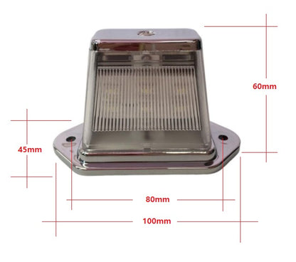 number plate light