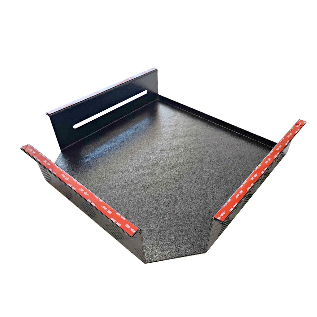 Fuel Tank Protector Cover Hammer Tone Black L/R Double Side 10/15L Checker Plate (Self Adhesive)