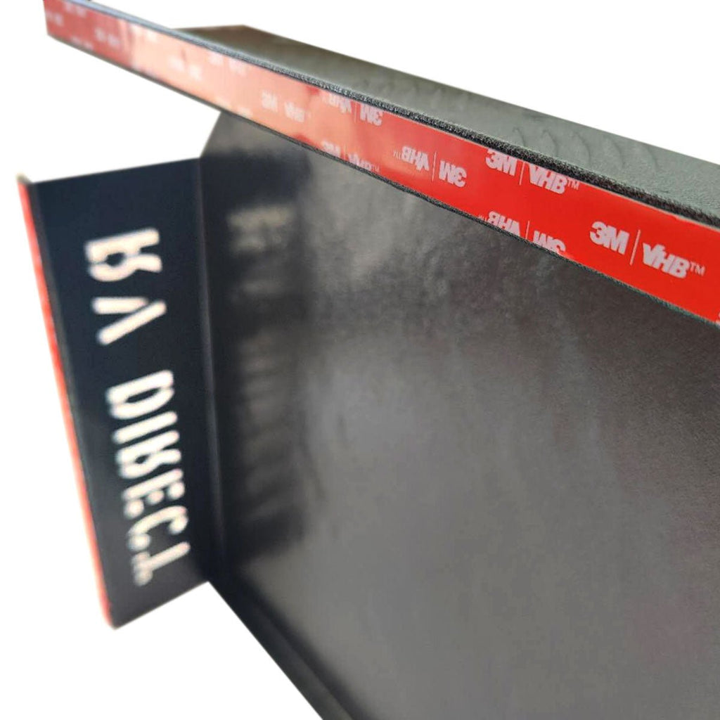 Fuel Tank Protector Cover Hammer Tone Black L/R Double Side 10/15L Checker Plate (Self Adhesive)