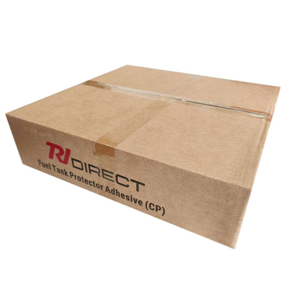 Fuel Tank Protector Cover Hammer Tone Black L/R Double Side 10/15L Checker Plate (Self Adhesive)