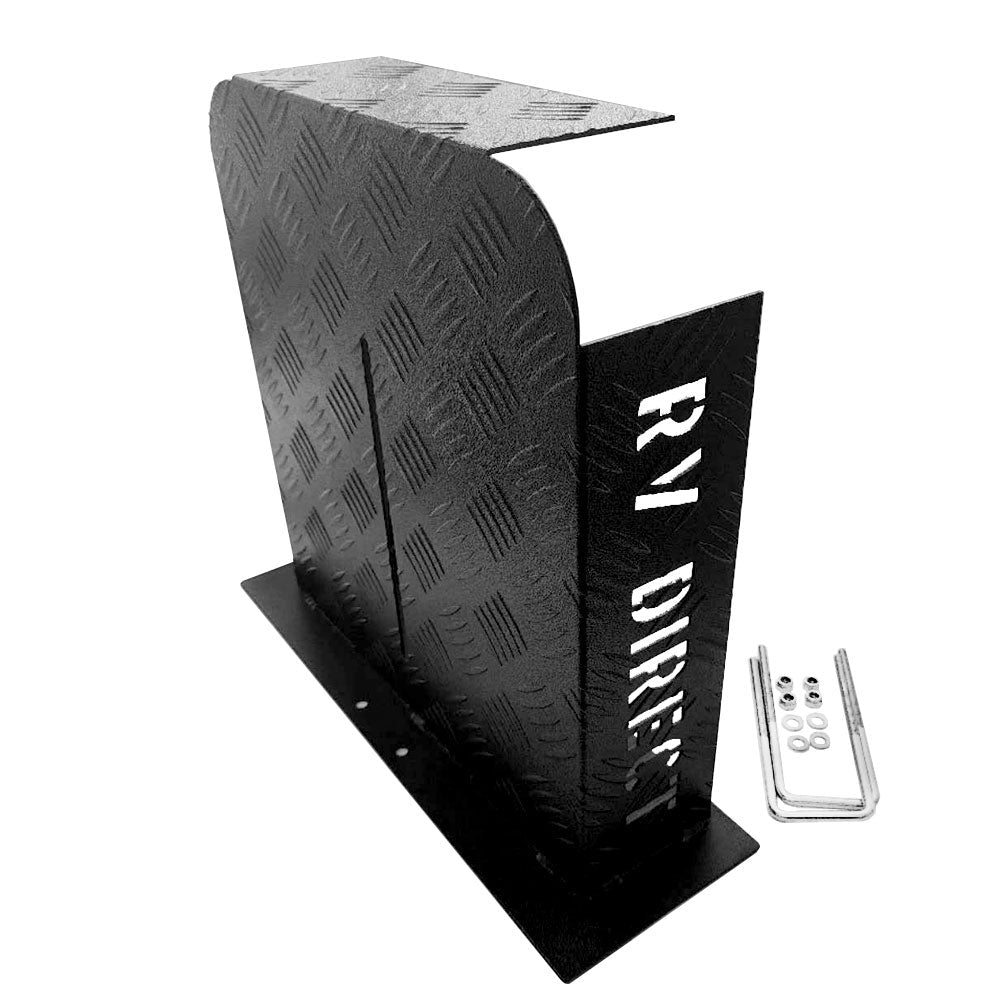 Heater Diesel Fuel Tank Protector Cover Hammer Tone Black Drawbar Mount L/R Double Side 10/15L CP