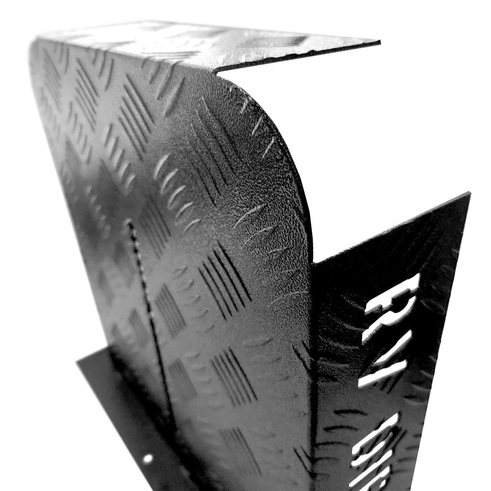 Heater Diesel Fuel Tank Protector Cover Hammer Tone Black Drawbar Mount L/R Double Side 10/15L CP