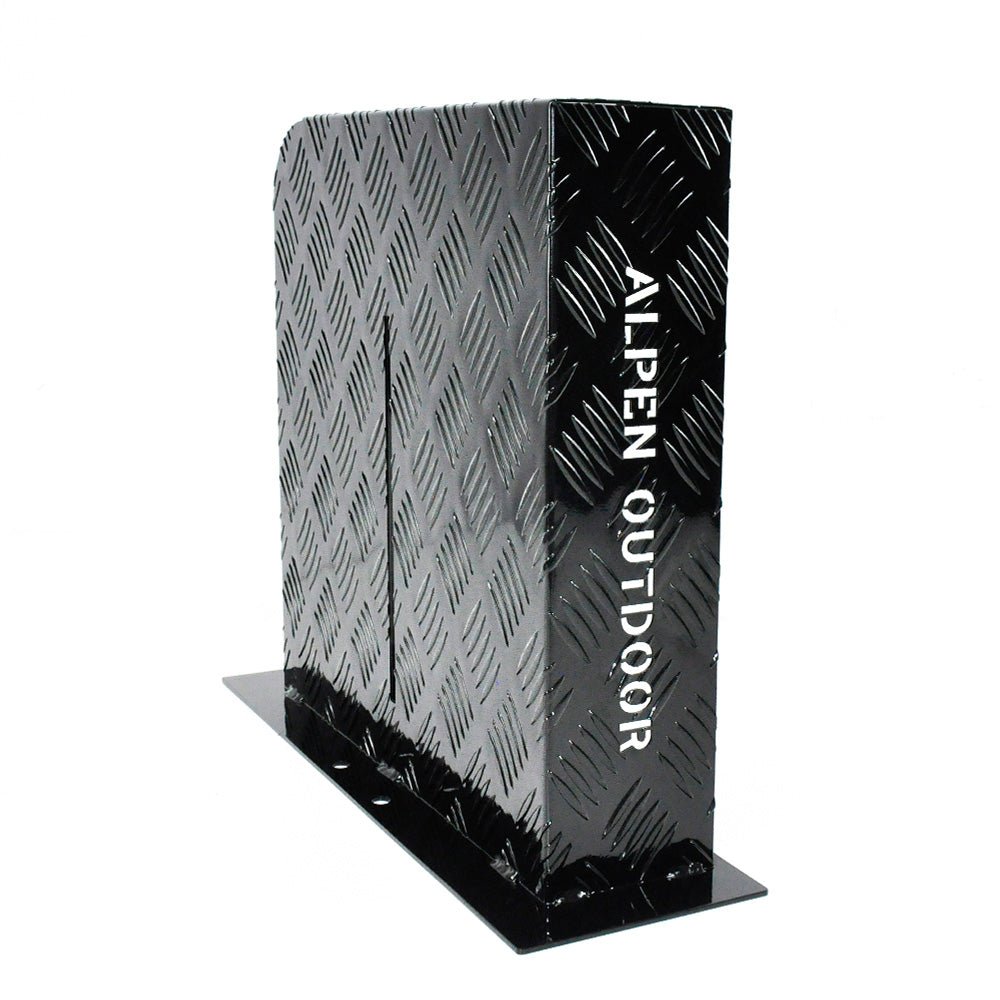 Heater Diesel Tank Protector Cover Drawbar Mount 2mm Thickness Aluminium Suit 10L 15L Fuel Tank (LEFT) Black YS