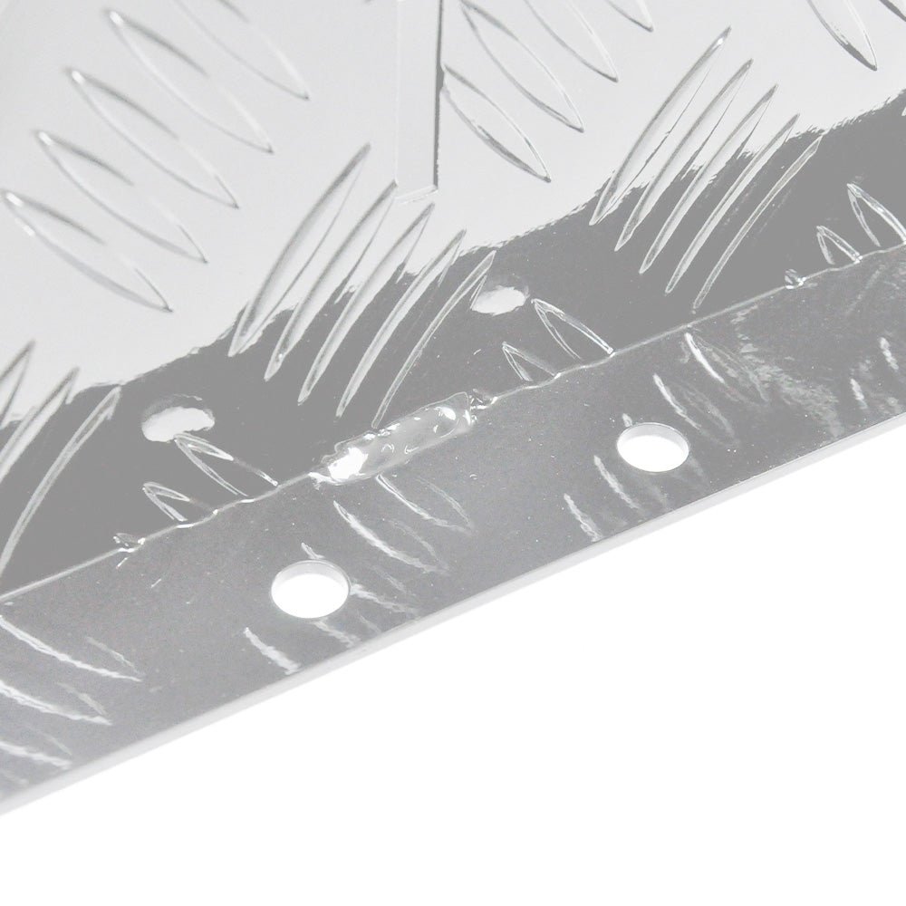 Heater Diesel Tank Protector Cover Drawbar Mount 2mm Thickness Aluminium Suit 10L 15L Fuel Tank (LEFT) Silver YS