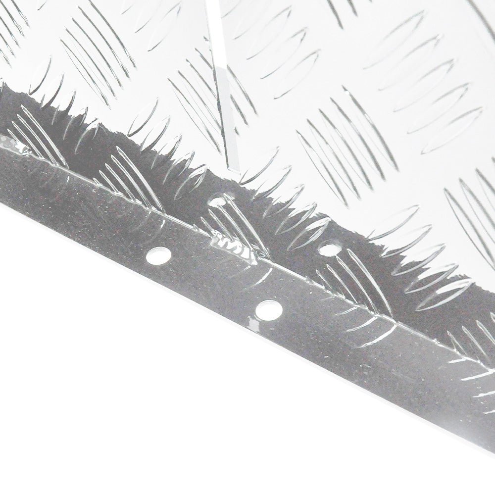 Heater Diesel Tank Protector Cover Drawbar Mount 2mm Thickness Aluminium Suit 10L 15L Fuel Tank (RIGHT) Silver YS