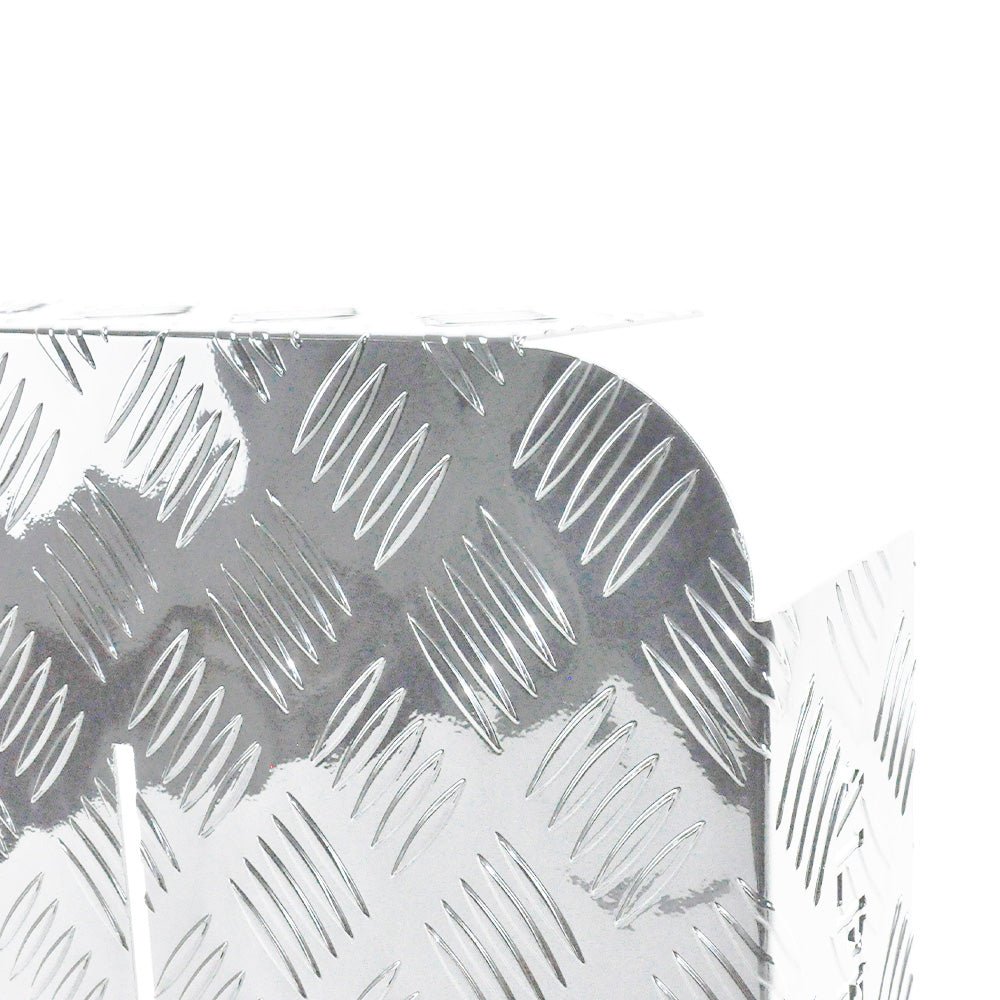 Heater Diesel Tank Protector Cover Drawbar Mount 2mm Thickness Aluminium Suit 10L 15L Fuel Tank (RIGHT) Silver YS