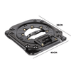 Heavy-duty Car Swivel Seat Base Turntable 360 Degree Rotatable Swivel Stool RV Camper Boat Bus MPV 4 Gear YS