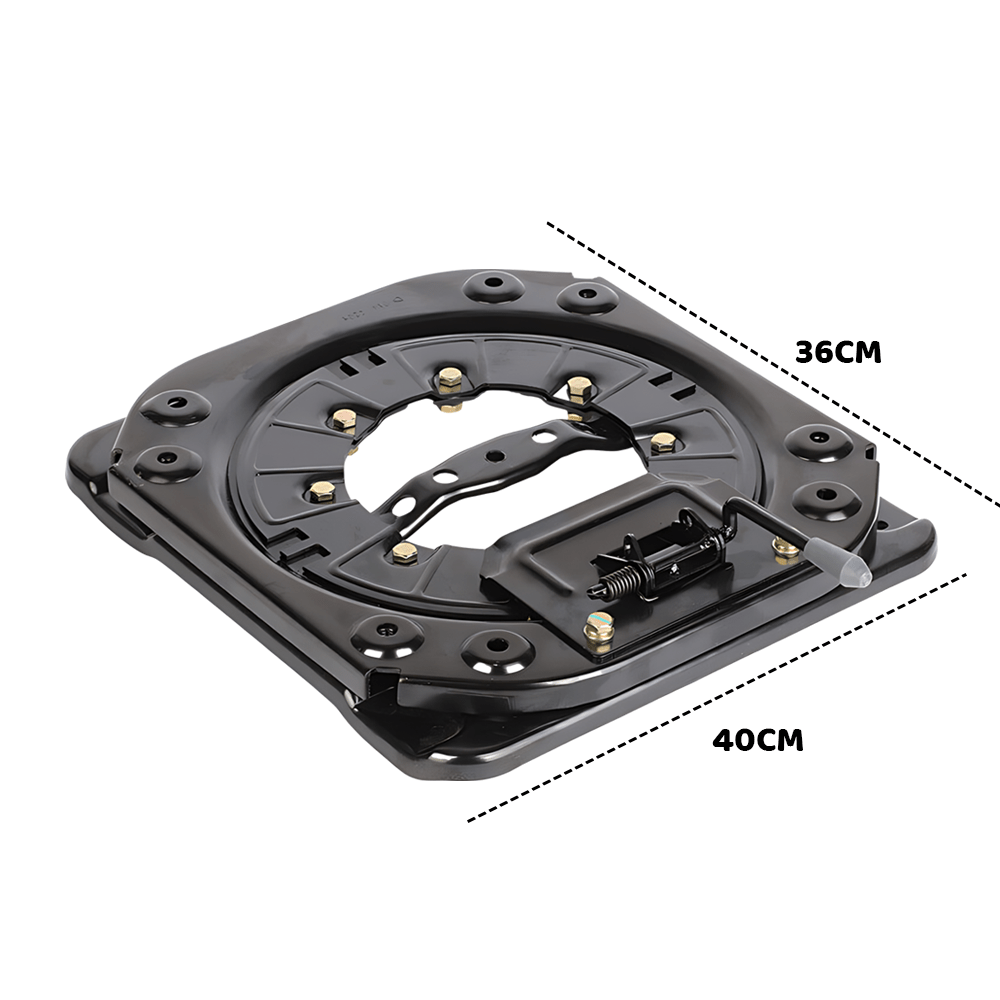 Heavy-duty Car Swivel Seat Base Turntable 360 Degree Rotatable Swivel Stool RV Camper Boat Bus MPV 4 Gear YS