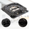 Heavy-duty Car Swivel Seat Base Turntable 360 Degree Rotatable Swivel Stool RV Camper Boat Bus MPV 4 Gear YS