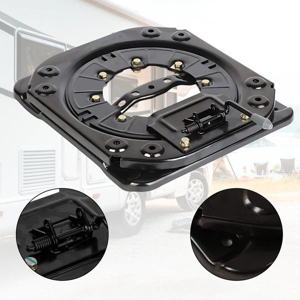 Heavy-duty Car Swivel Seat Base Turntable 360 Degree Rotatable Swivel Stool RV Camper Boat Bus MPV 4 Gear YS
