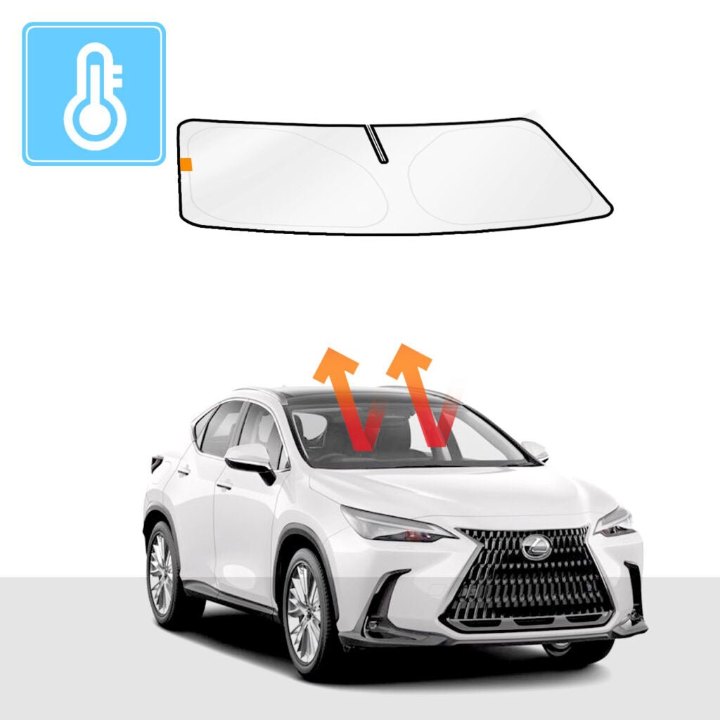 Solar Sensor Lexus Lexus NX Windshield Sun Shade 2014-2023 Solar Screens BLOCK OUT (RV11 ...