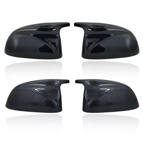 M Style Mirror Cap for X3 (G01) X4 (G02) Gloss Black or Carbon Look (Pair)