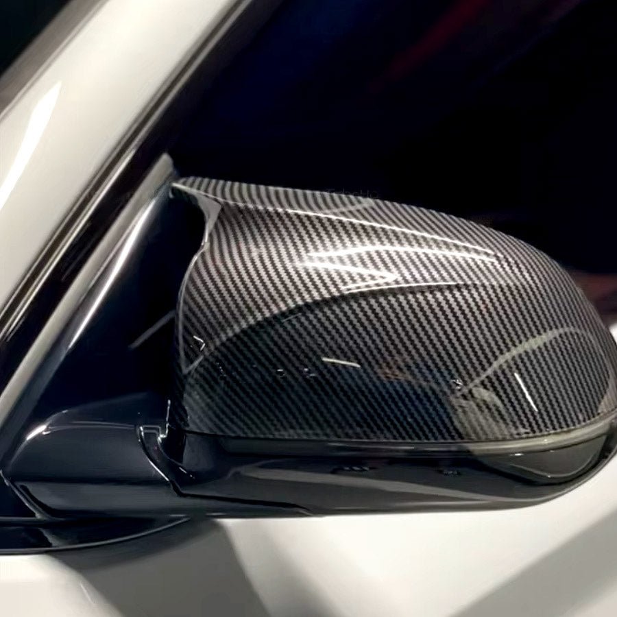 M Style Mirror Cap for X3 (G01) X4 (G02) Gloss Black or Carbon Look (Pair)