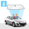 Mazda 3 Windshield sun shade
