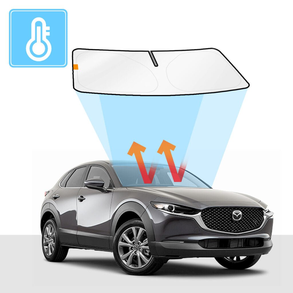 Mazda CX30 windshield sun shade